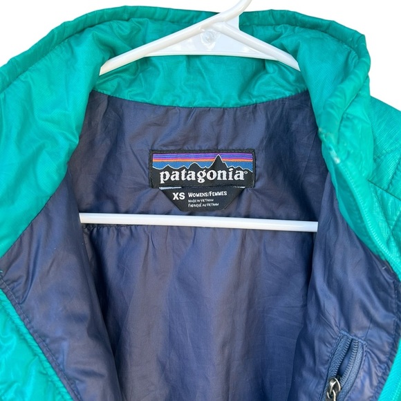 Patagonia Nano Puff Jacket - Blue/Green - Size XS - Picture 8 of 12